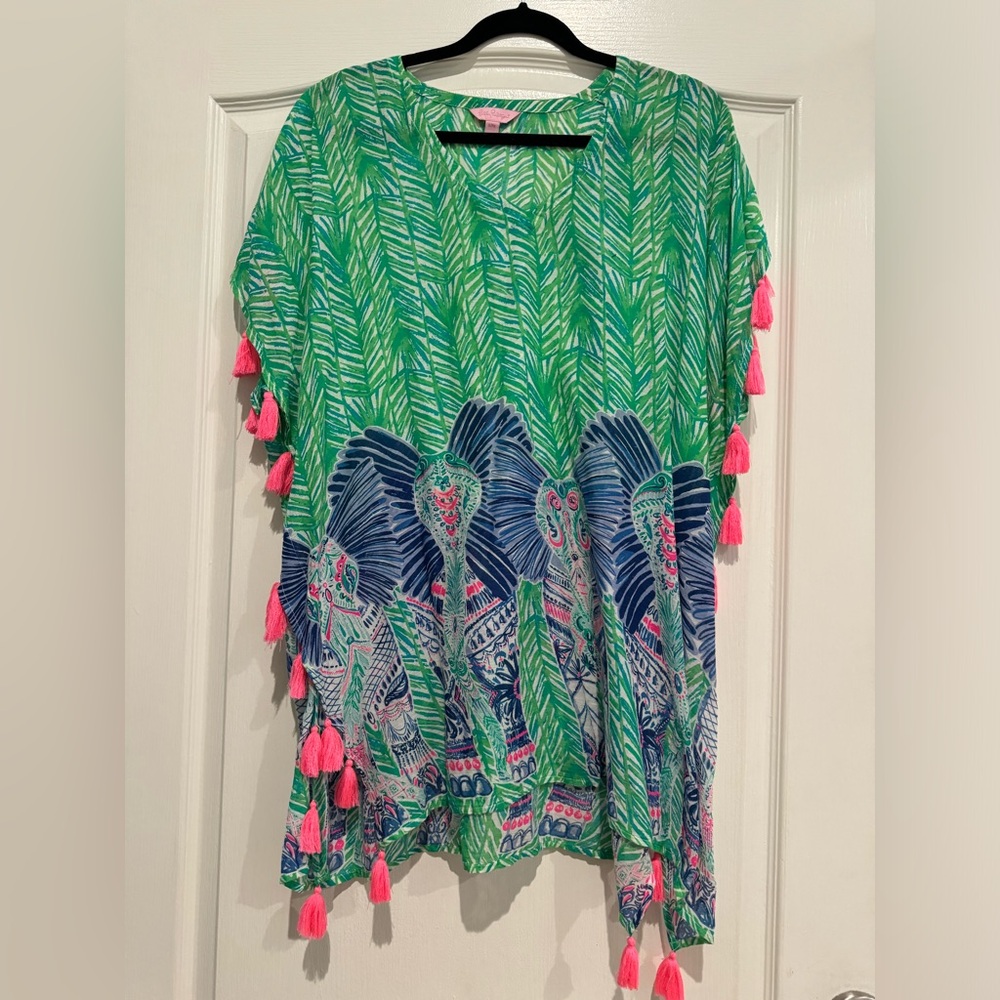 🌴RARE Lilly Pulitzer🌴 - Castillo Cover-Up Tunic S/M great condition!